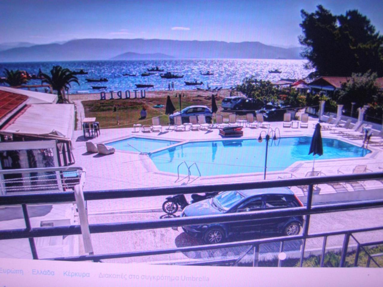 Umbrella Beach Apartments Kávos Екстериор снимка